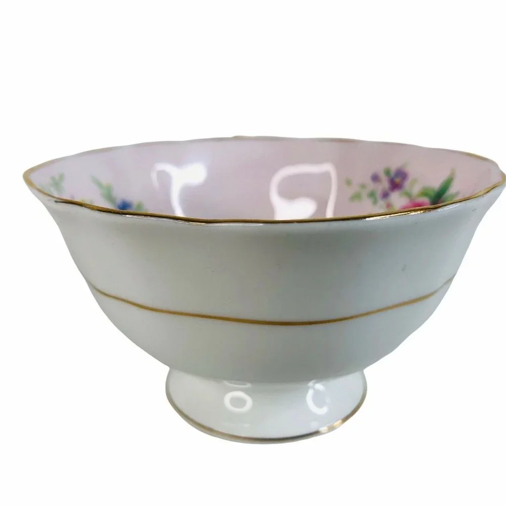Paragon Teacup & Saucer Bone China Pink Cabbage Rose By Appointment Of Queen VTG